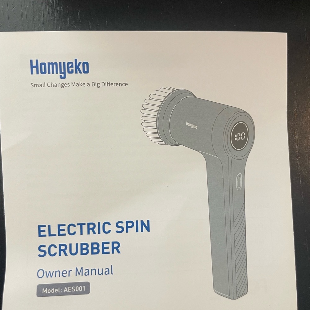 Electric Spin Scrubber in Gray - Picture 6 of 8
